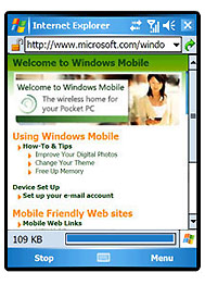 2125 Smartphone Web Browser